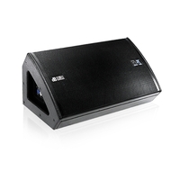 ACTIVE BI-AMPED STAGE MONITOR, ULTRA LOW PROFILE -1 X 12" RCF NEODYMIUM WOOFER, 1.4" COMPRESS DRIVER